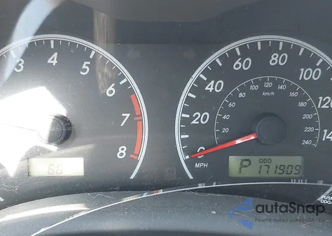 2010 Toyota Corolla Le z USA, uszkodzony, nr VIN 2T1BU4EE6AC518162